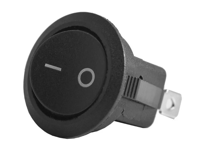 Переключатель кулисный KCD1-105 двухпозиционный 3A 250VAC/6A 125VAC посадочное место 15 мм (1772161689)