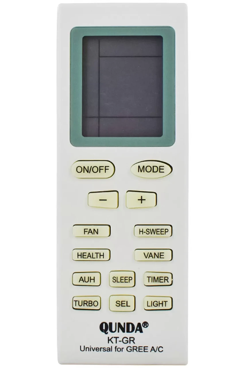Универсальный пульт для кондиционера QUNDA KT-GR