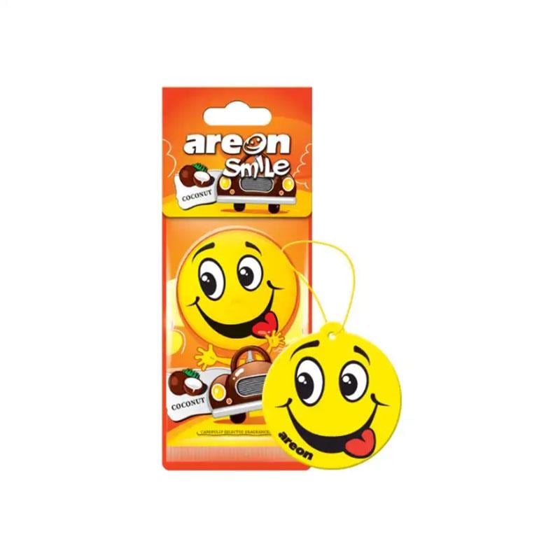 Ароматизатор Areon Smile Кокос картонная подвеска (077692)