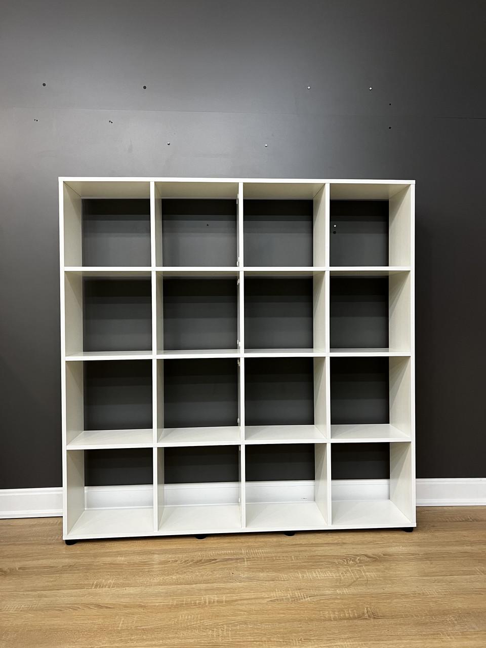 Стелаж на 16 комірок В-16 1400х1425х252 мм Білий - фото 3 Стелаж на 16 комірок В-16 1400х1425х252 мм Білий - фото 3