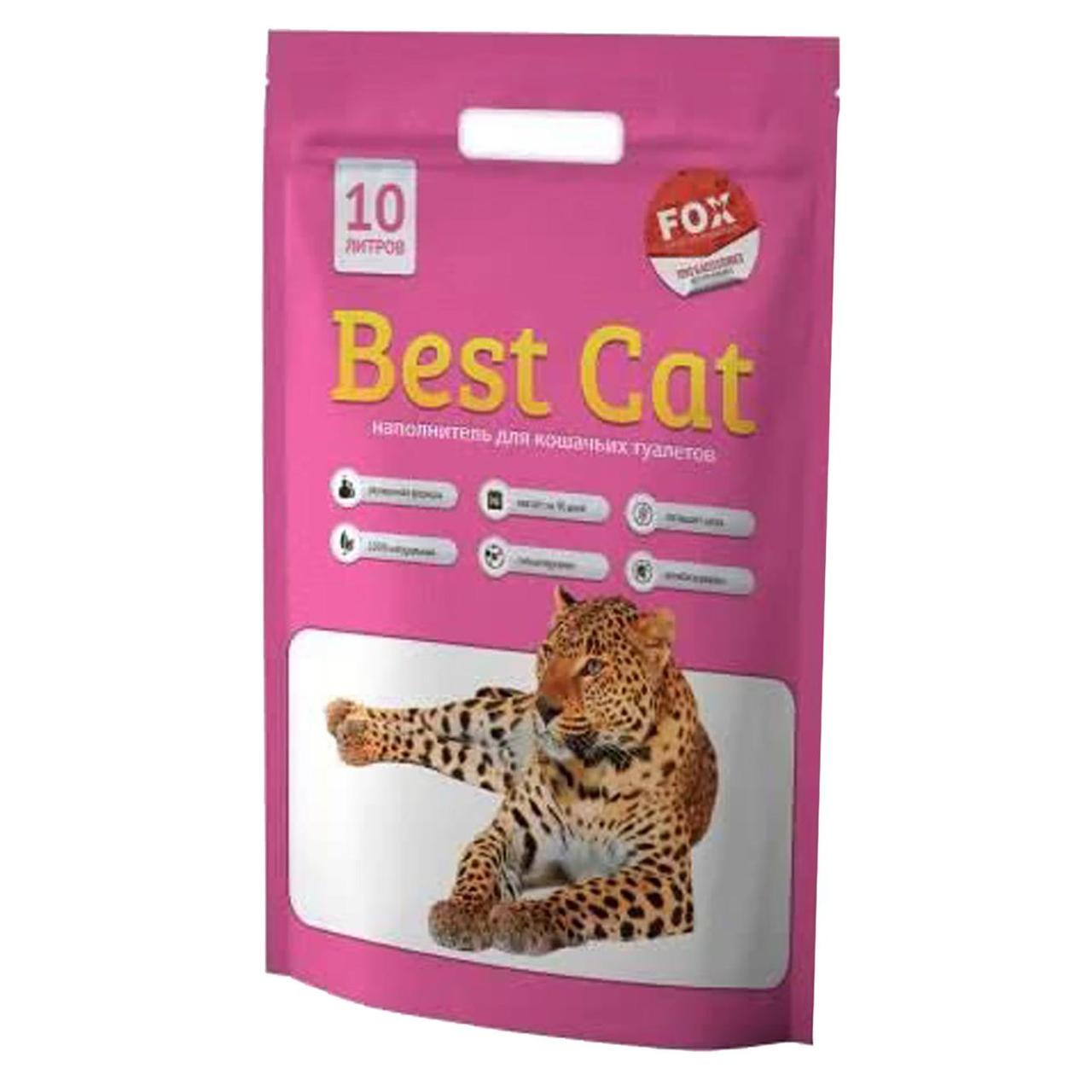 Гигиенический силикагелевый наполнитель BEST CАТ Pink Flowers для туалета кошек 10 л Гигиенический силикагелевый наполнитель BEST CАТ Pink Flowers для туалета кошек 10 л