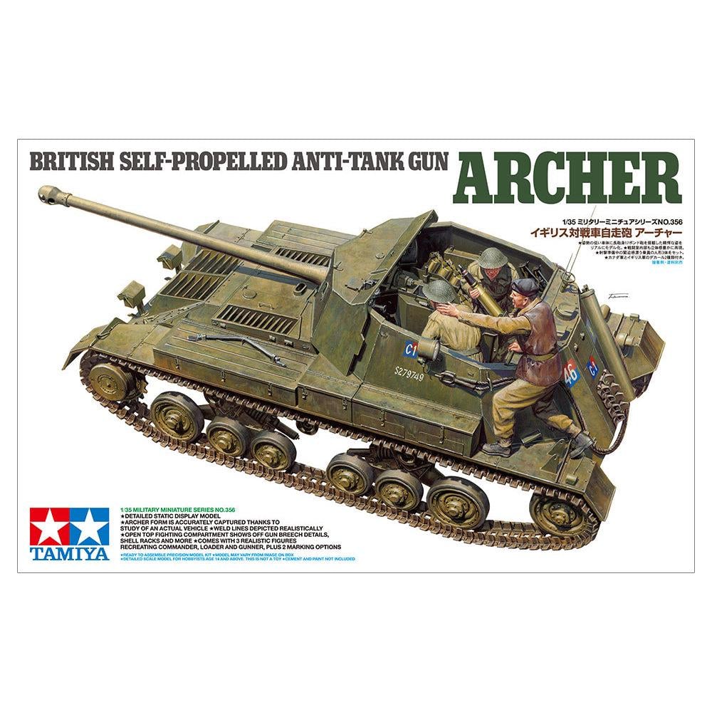 Збірна модель Tamiya танк 1:35 Archer (35356-000)