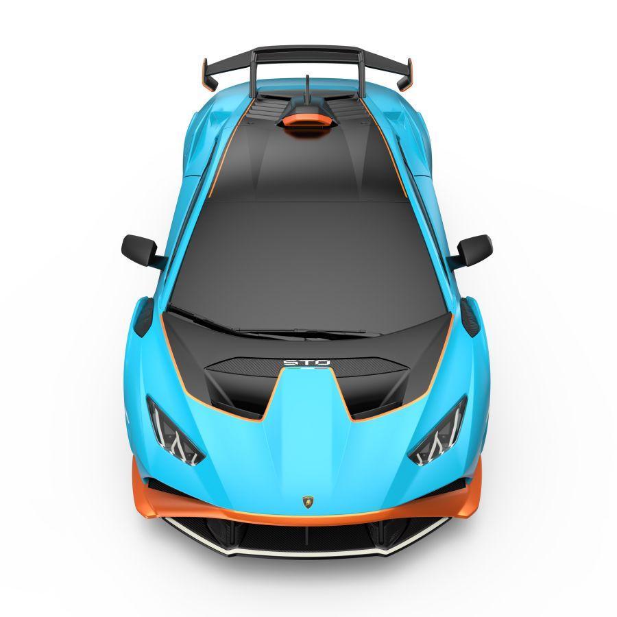 Радіокерована машинка дитяча Lamborghini Huracan STO гумові колеса (98800) - фото 5