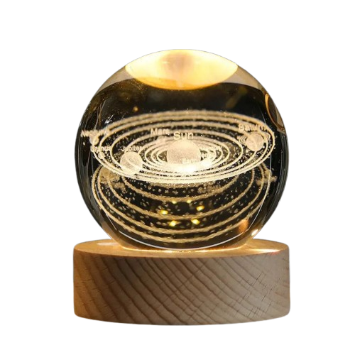 Ночник 3D Солнечная система настольная с подсветкой USB (9321)