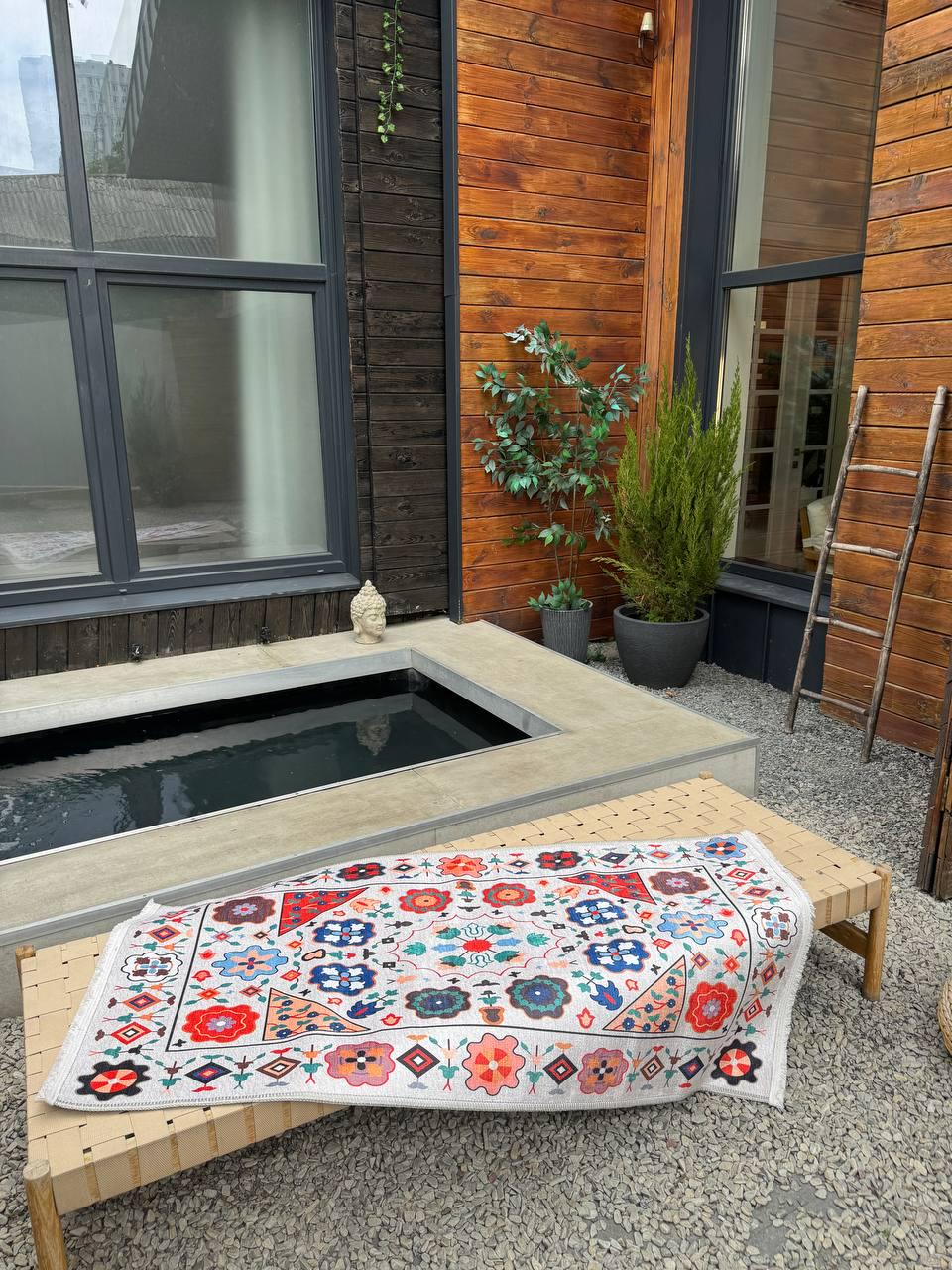 Килим безворсовий з шенілу та бавовни антиковзаючий 80х300 см (367) - фото 4 Килим безворсовий з шенілу та бавовни антиковзаючий 80х300 см (367) - фото 4