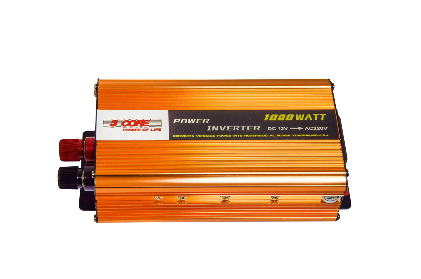 Автомобильный инвертор 12V-220V 1000W Five Core (9491514) - фото 1