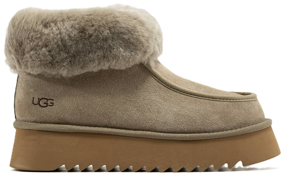 Уггі жіночі UGG Funkette Boot Gray р. 41 Сірий (28244)