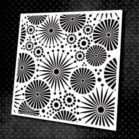 Трафарет многоразовый DFA Геометрия 10 для штукатурки и краски (G00010)