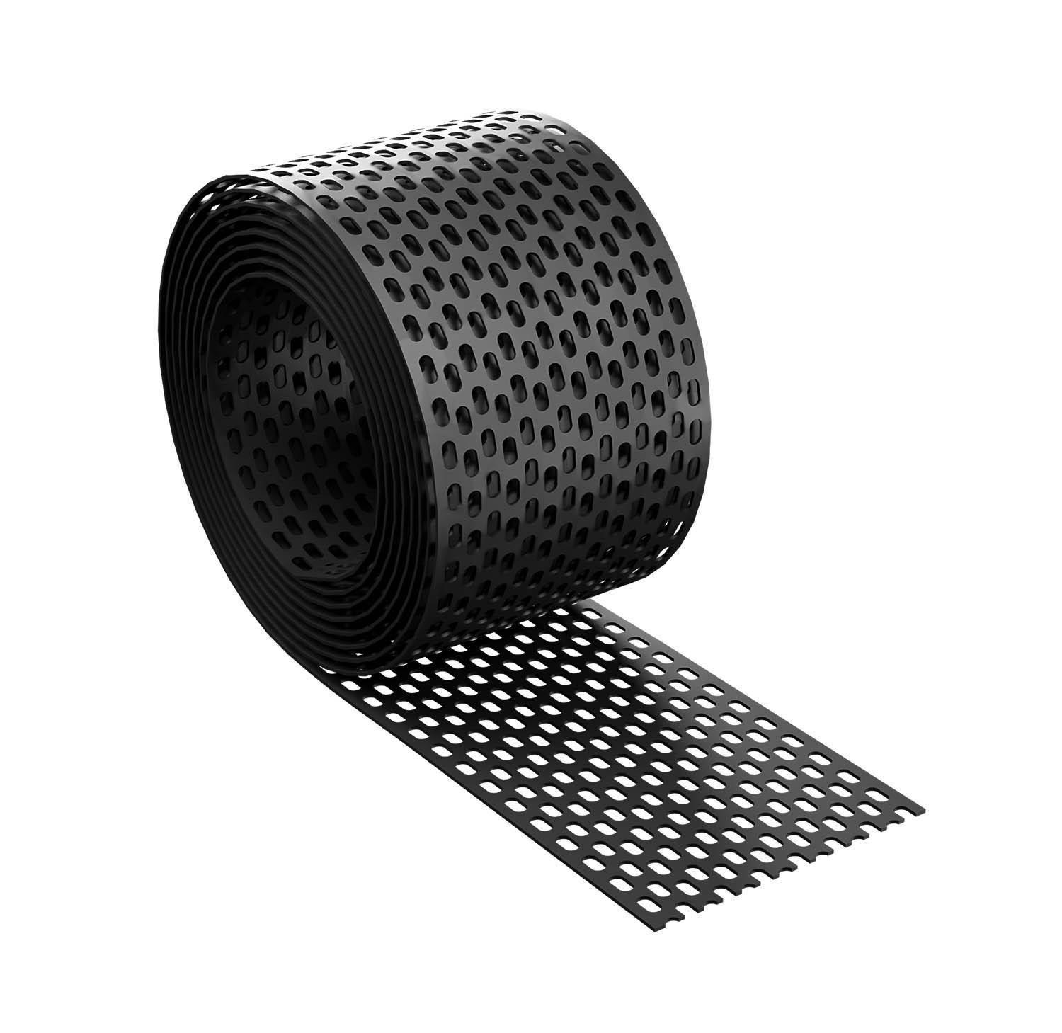 Вентиляционная лента свеса 9005 в рулоне 80 мм/5 м.п. Чорный (23043984) - фото 1 Вентиляционная лента свеса 9005 в рулоне 80 мм/5 м.п. Чорный (23043984) - фото 1