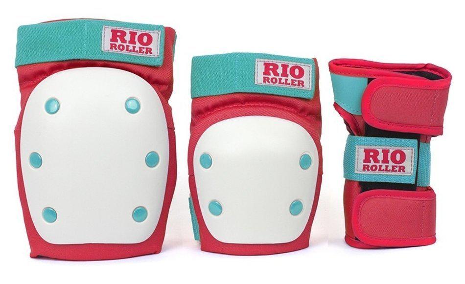 Захист Rio Roller Triple Pad Set M Червоно-м'ятний