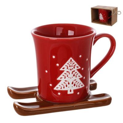 Чашка порцелянова Санки 150 мл (33546) - фото 2 Чашка порцелянова Санки 150 мл (33546) - фото 2