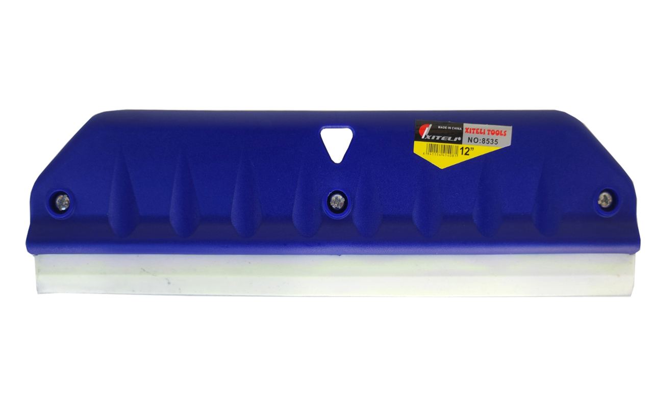 Шпатель для затирки швів 12" Синій (M 2032) - фото 1