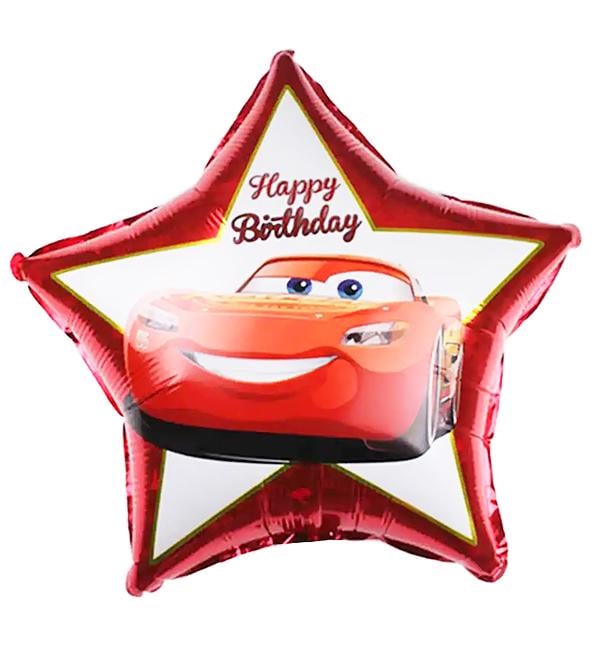Воздушный шарик звезда Тачки 45 см (10809126) Воздушный шарик звезда Тачки 45 см (10809126)