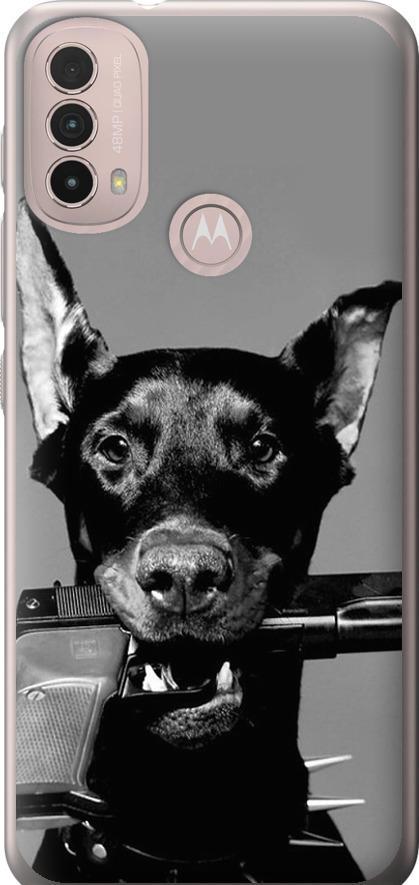 Чехол на Motorola E40 Доберман (2745u-2660-42517)