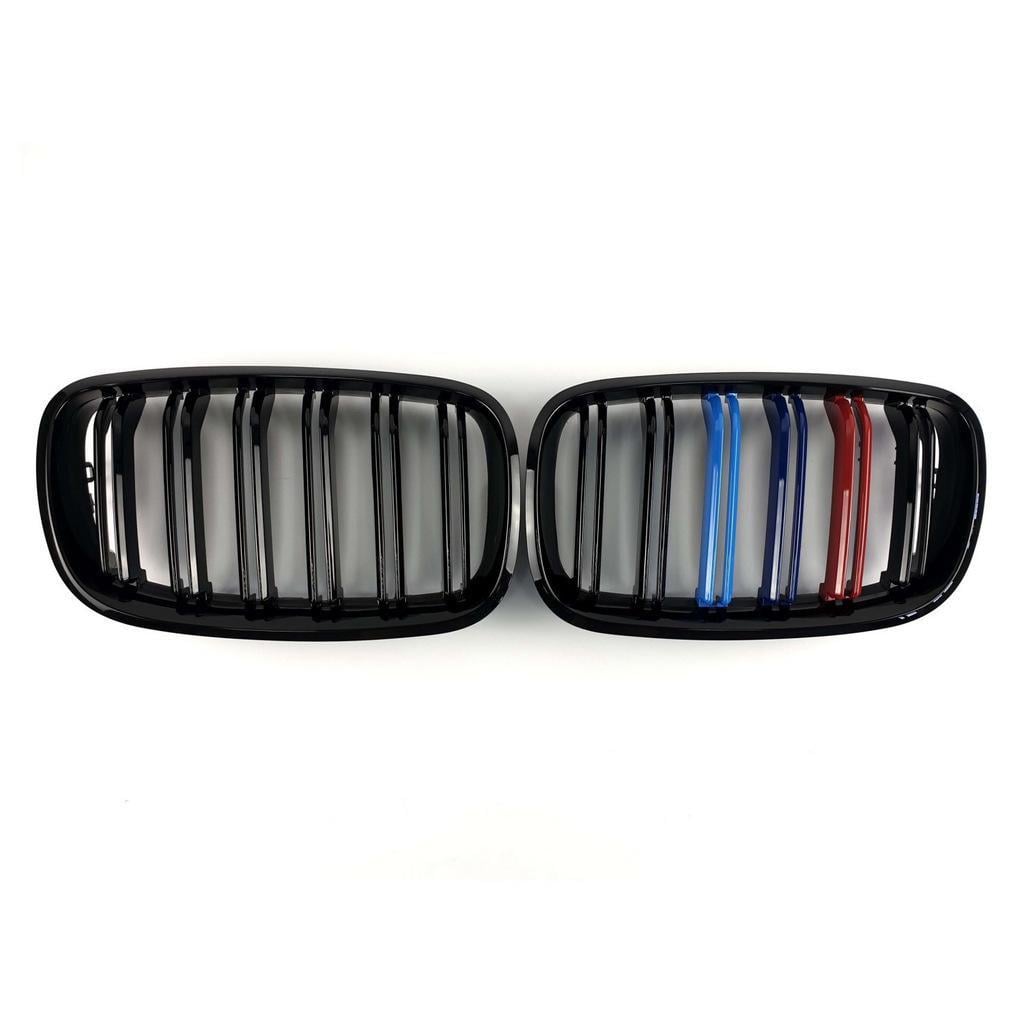 Решетка радиатора GBT для BMW X6 M-Look E-71 2008-2014 гг. пластик Черный (27669096)