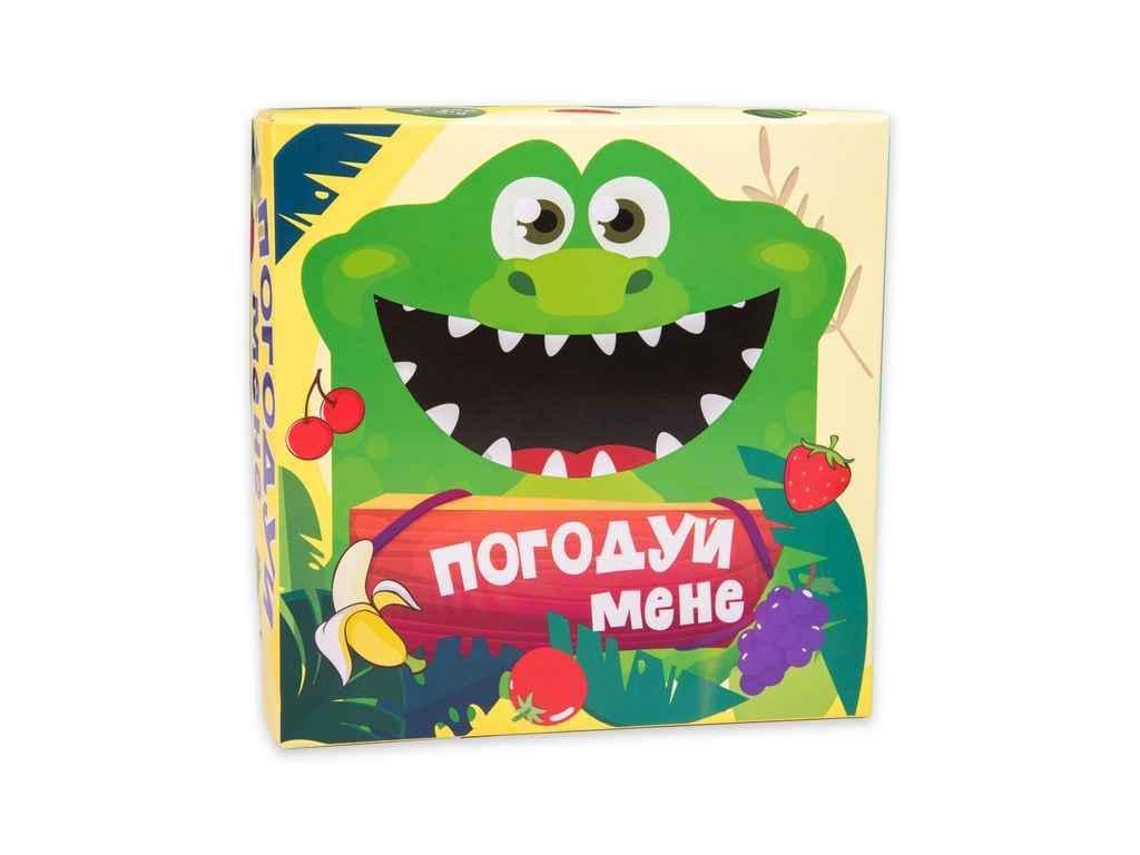 Настольная игра Strateg Накорми меня крокодил развивающая 30379 (960383)