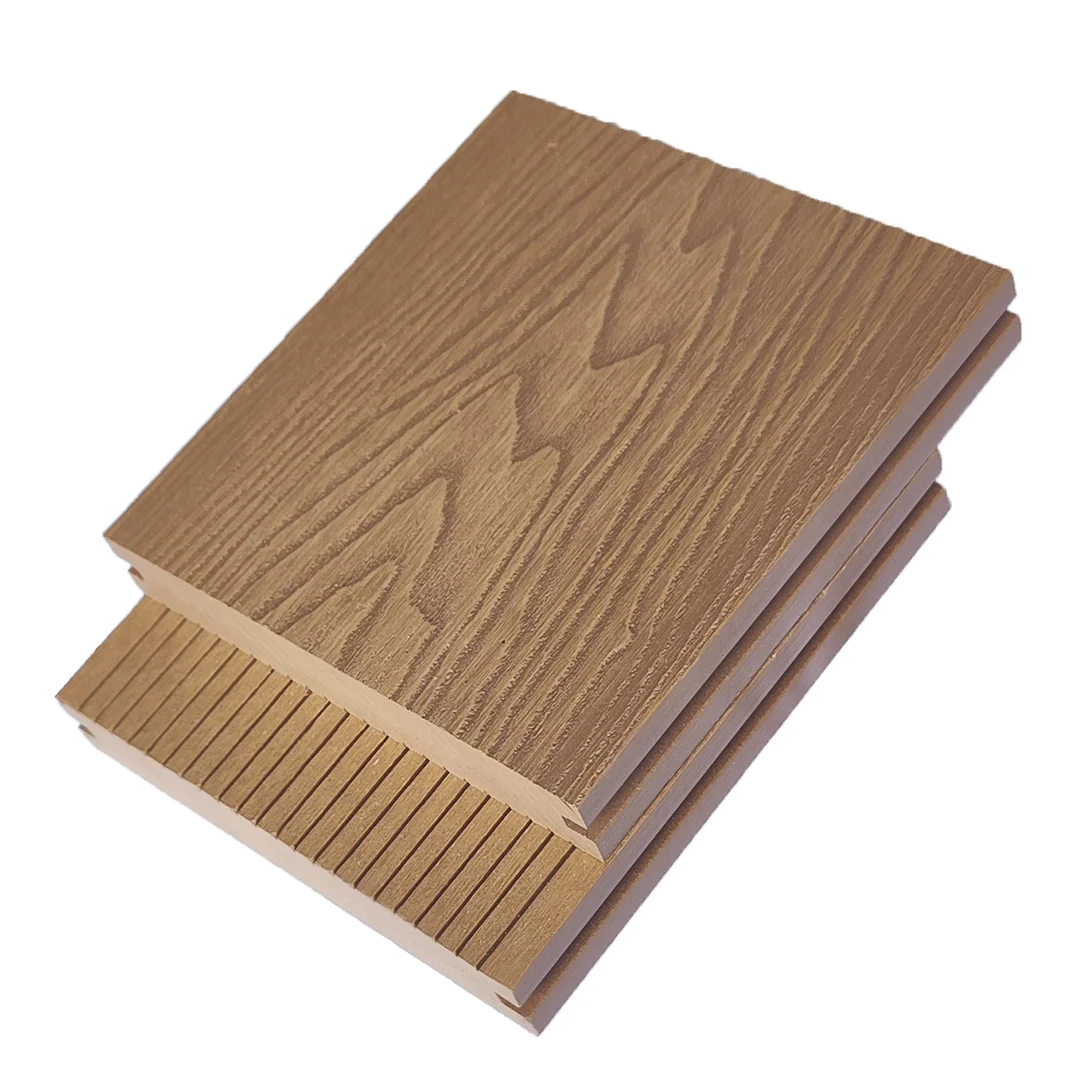 Терасна дошка двостороння повнотіла Pro Deck Solid 3D 2900х150х25 мм Золотий Тік