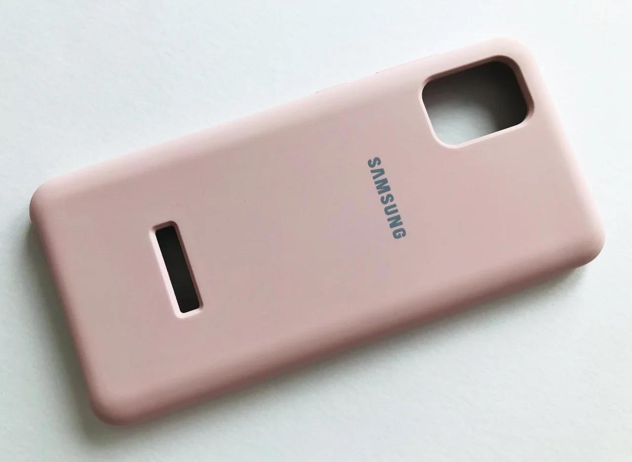 Силіконовий чохол бампер Epik для Samsung Galaxy A31 (2020) A315 Pink Sand