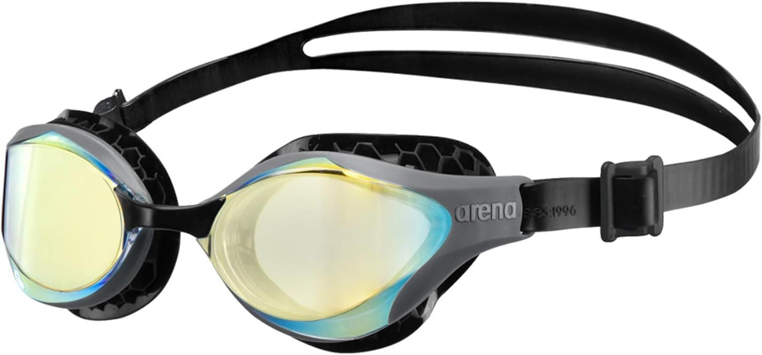 Очки для плавания Arena AIR-BOLD SWIPE MIRROR OSFM Темно-серый (38100373)
