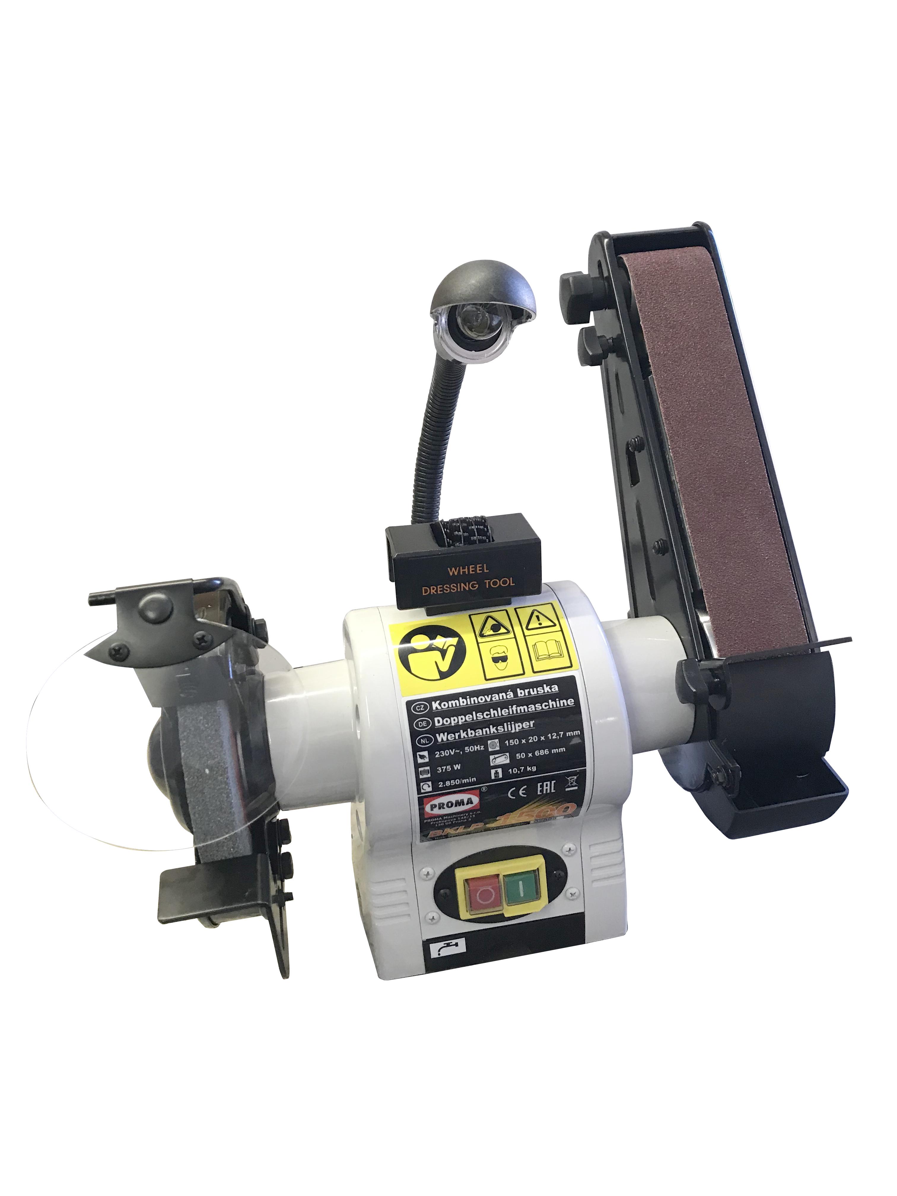 Верстат заточувальний Proma BKLP-1500 комбінований