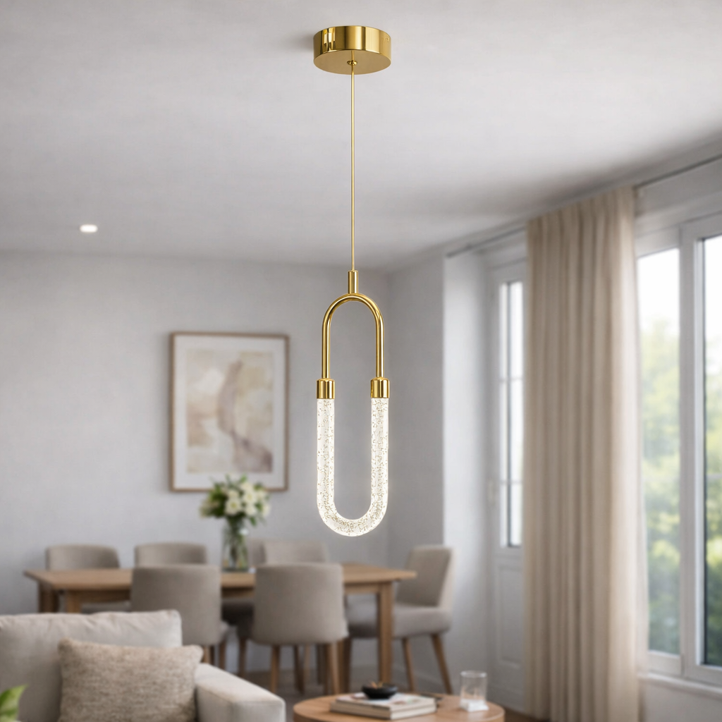 Подвесной светильник U-Light LED нейтральный свет 7W (20392/1GD) Подвесной светильник U-Light LED нейтральный свет 7W (20392/1GD)