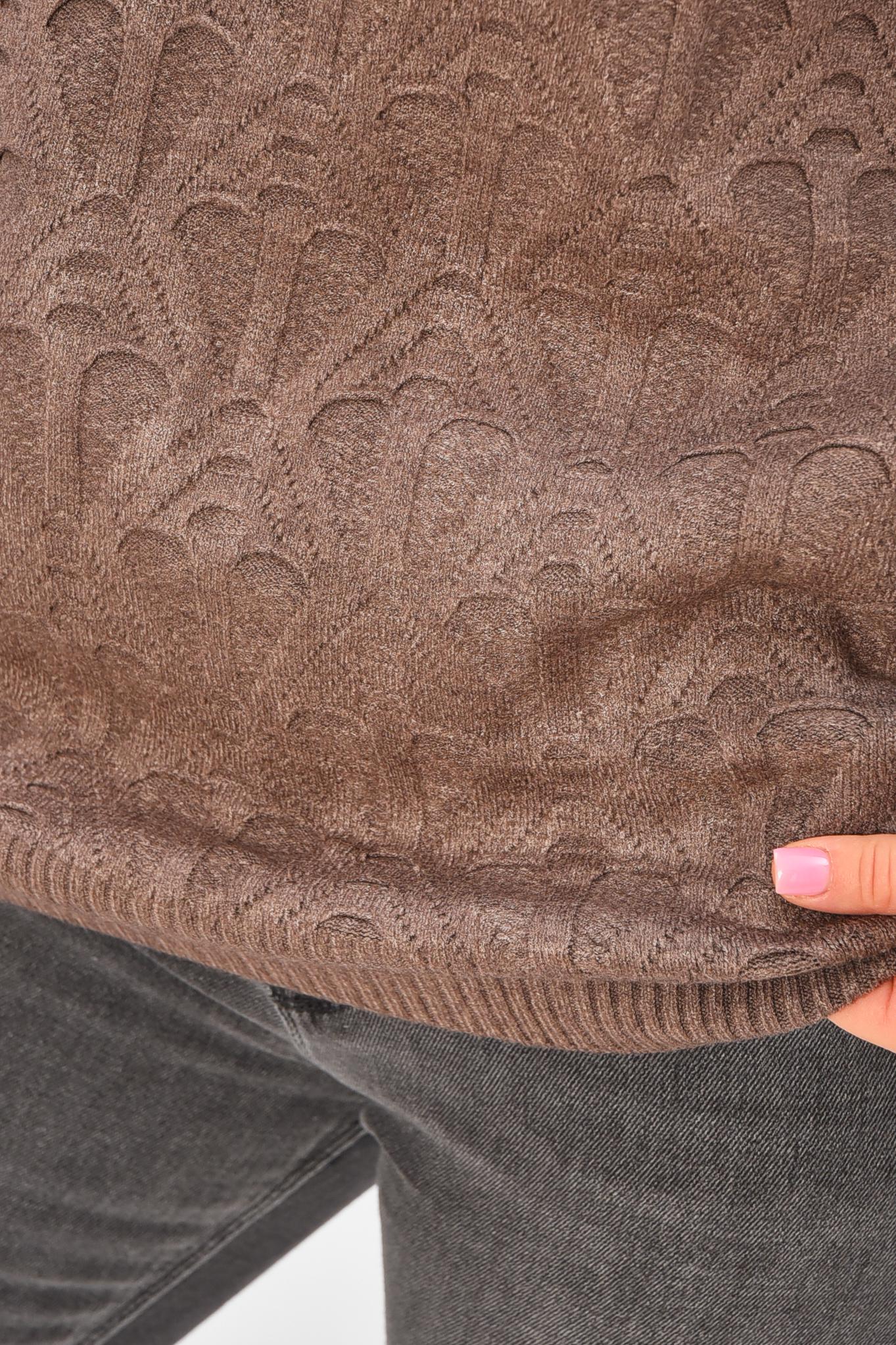 Светр жіночий 206577 однотонний L-XL Бежевий (206577_!335331_46-48) - фото 4 Светр жіночий 206577 однотонний L-XL Бежевий (206577_!335331_46-48) - фото 4