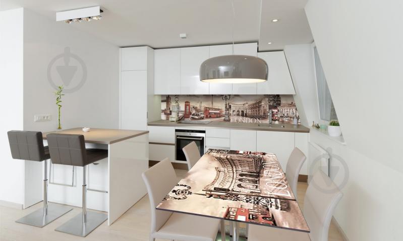 Наклейка вінілова на стіл Zatarga «Лондонська площа» 650х1200 мм Z180336/1st Наклейка вінілова на стіл Zatarga «Лондонська площа» 650х1200 мм Z180336/1st