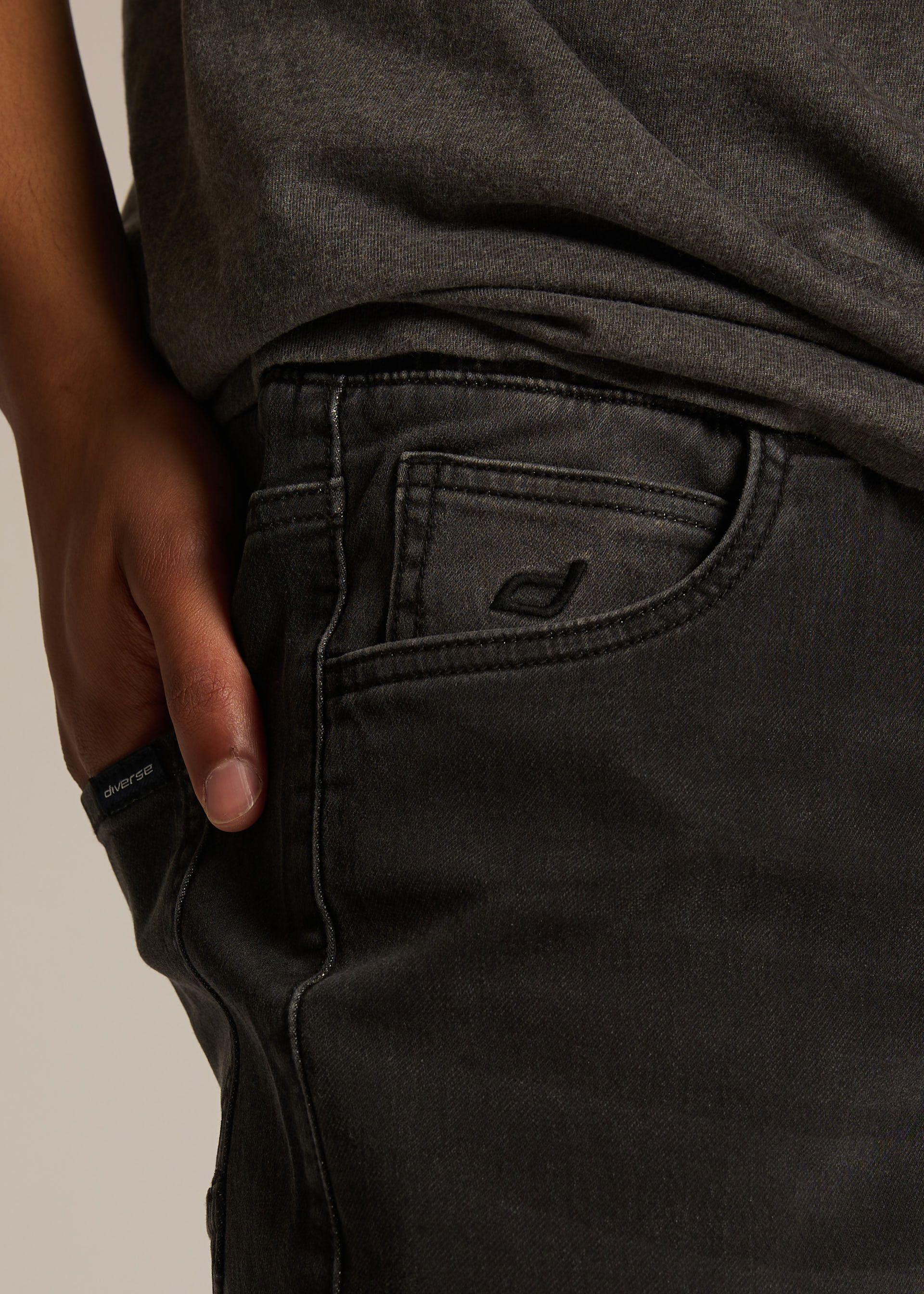 Джинси-джогери чоловічі Diverse ELON 254 XXL Чорний (5905384178985) - фото 3