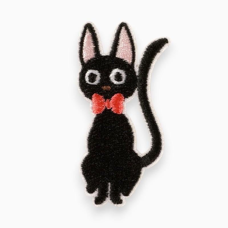 Термоаплікація Black Cat вишита 5,7х2,7 см 1 шт. Чорний (АК5727ж06)