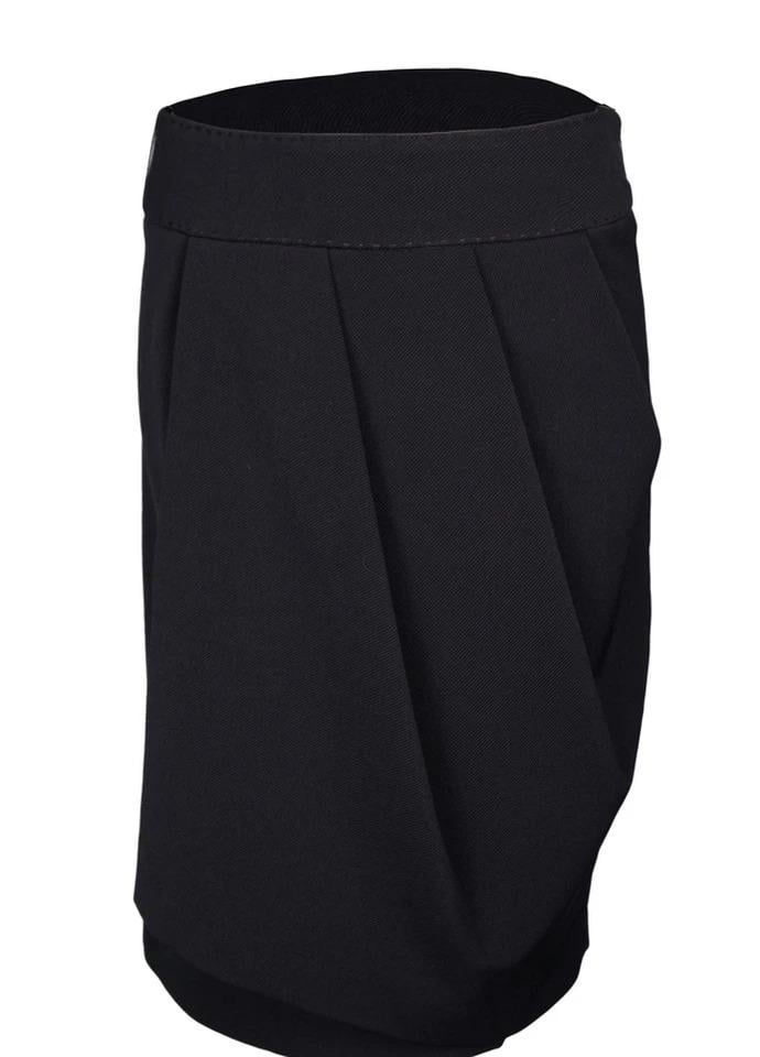 Спідниця-тюльпан класична Lowett LW-119819 із запахом р. 42 Чорний (17852438) Спідниця-тюльпан класична Lowett LW-119819 із запахом р. 42 Чорний (17852438)