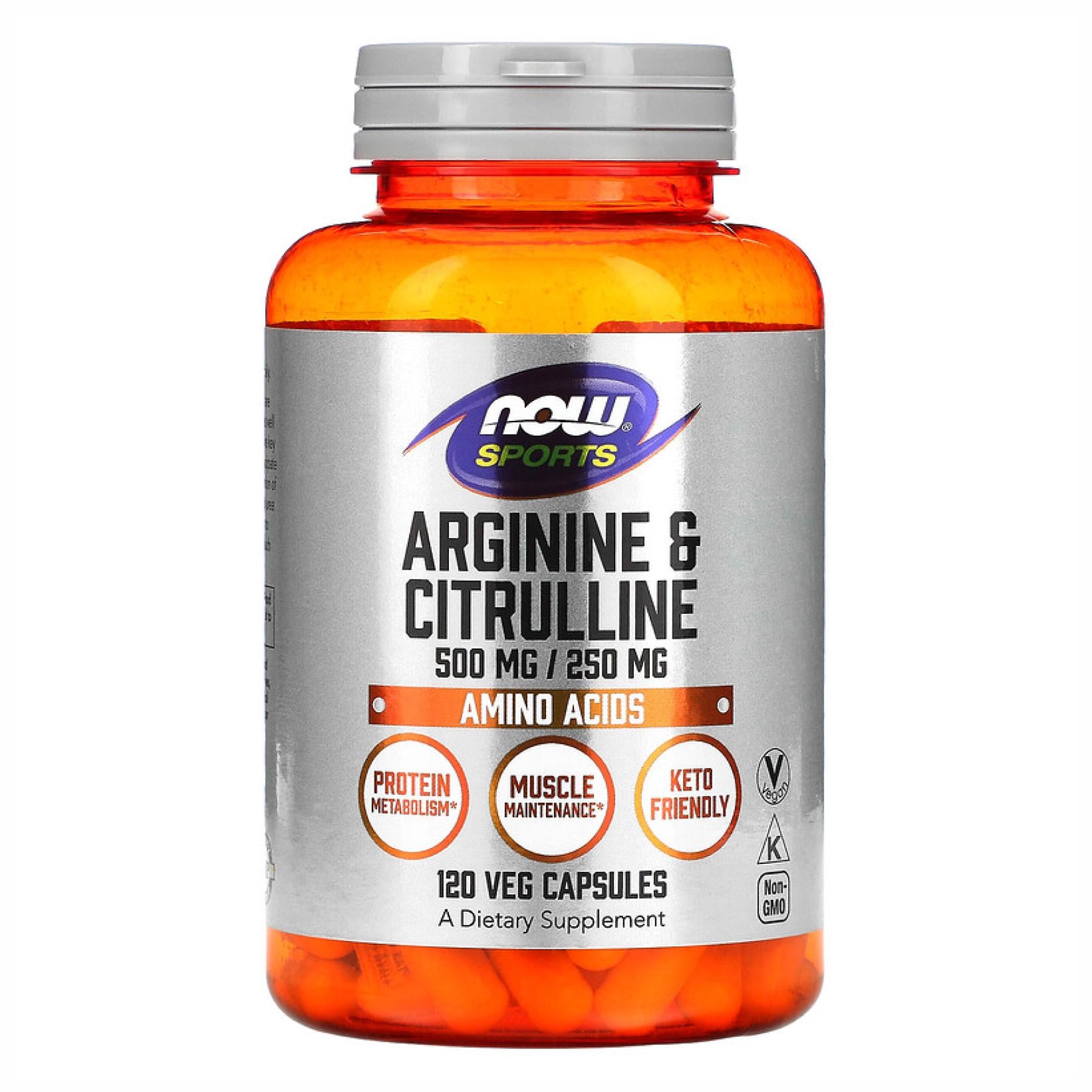 Аминокислота Arginine 500 mg Citruline 250 mg 120 vcaps (2022-10-2697)