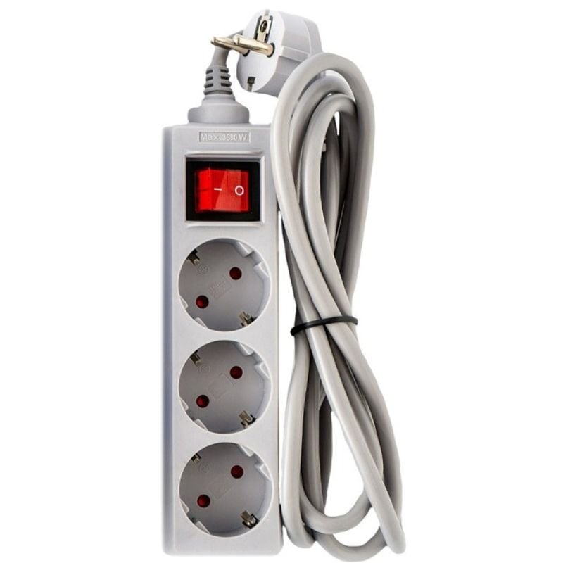 Мережевий фільтр-подовжувач Logan SFG3-3 3 розетки 3 м Gray (28690340) - фото 6 Мережевий фільтр-подовжувач Logan SFG3-3 3 розетки 3 м Gray (28690340) - фото 6