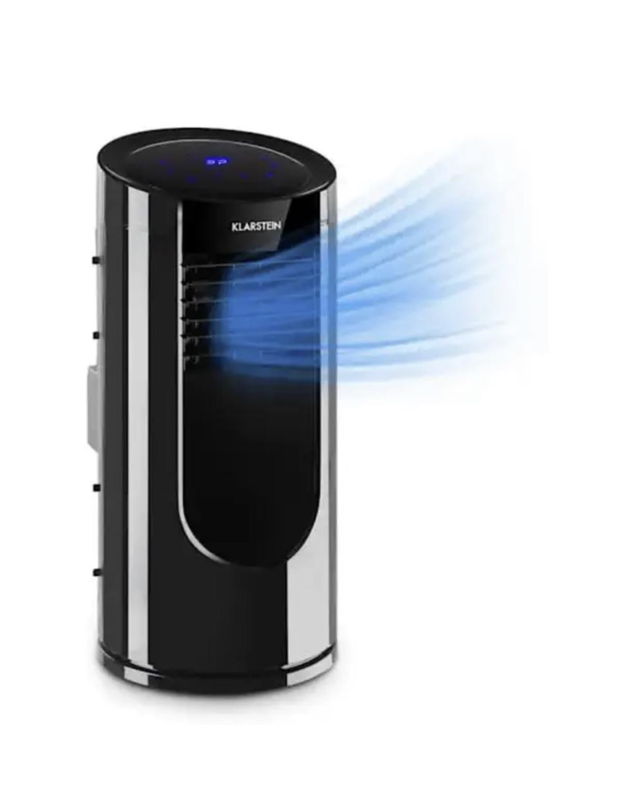 Кондиционер мобильный KLARSTEIN Metrobreeze Miami 9000 BTU/2,6 кВт 950 Вт 26-44 м2 Черный (10034679)