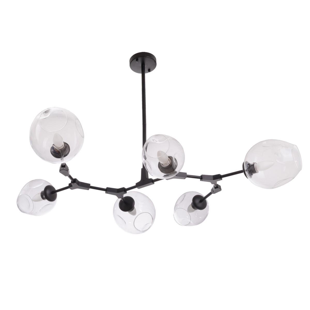 Люстра лофт молекула модо Brille BL-338C/6 E27