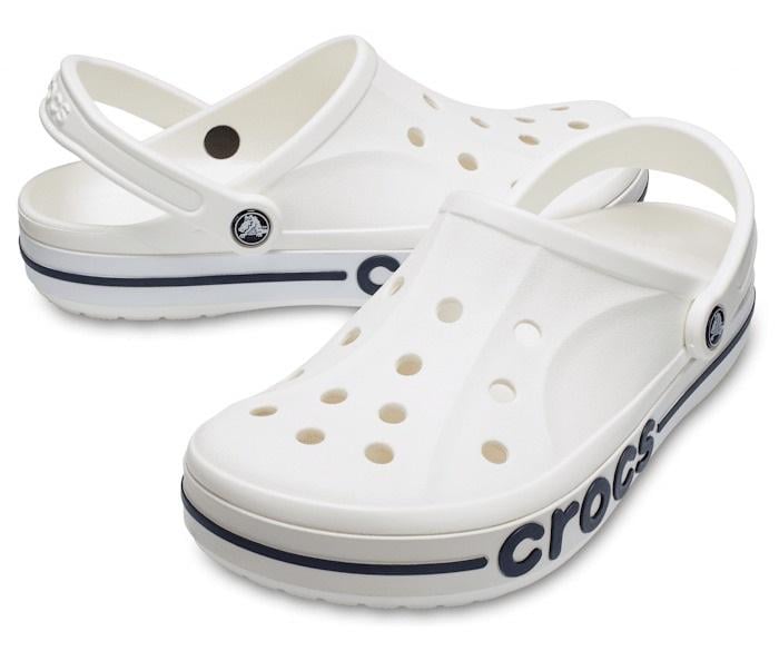 Сабо Crocs Bayaband Clog M8W10 р. 41 26,5 см White (205089-W)