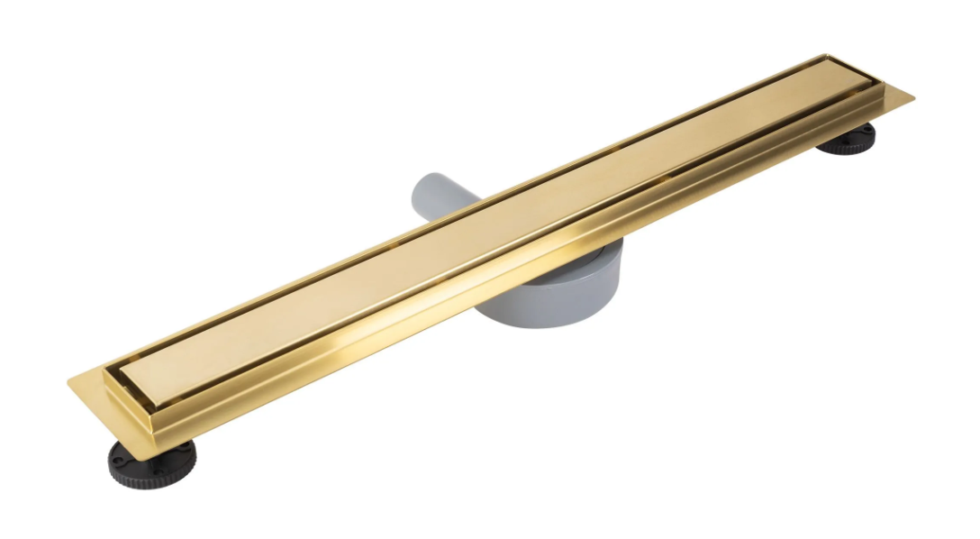 Трап душевой Rea NEOX 90 PRO BRUSHED Gold 2в1 матовое золото (2810366149)