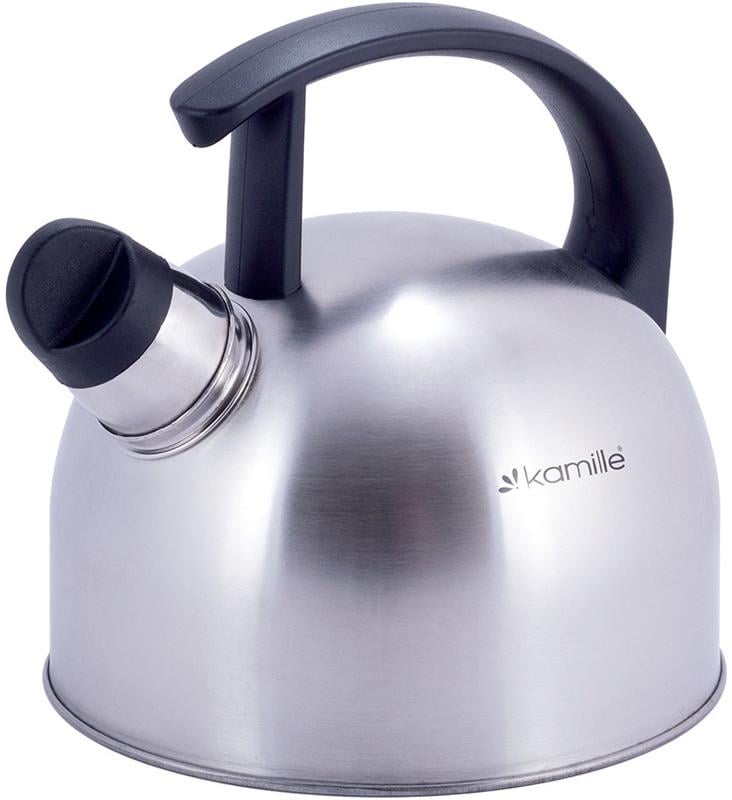 Чайник Kamille Whistling Kettle з нержавіючої сталі зі свистком 1,5 л (KM-1080)