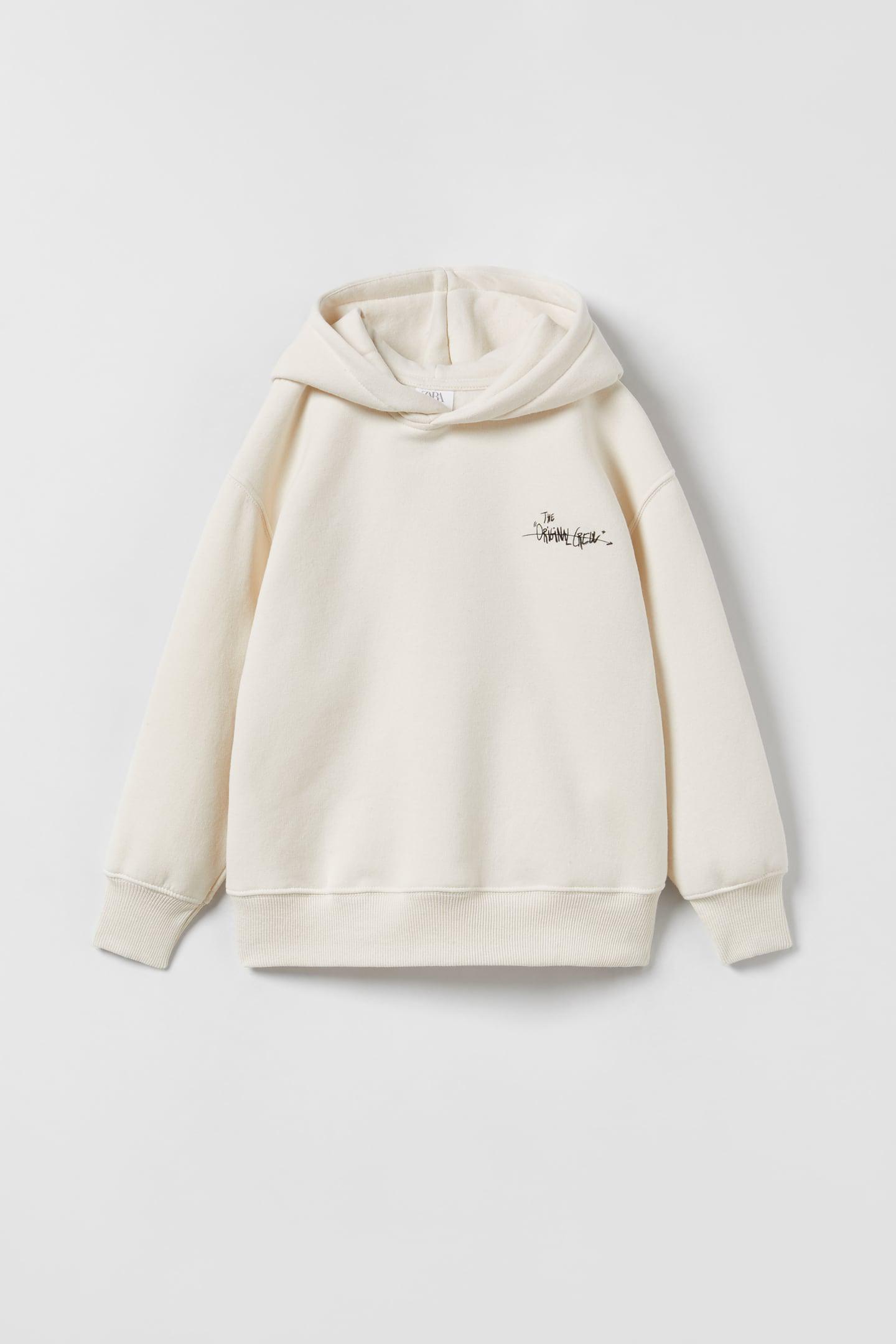Худи для мальчика Zara р. 152 Экрю (2224679251)