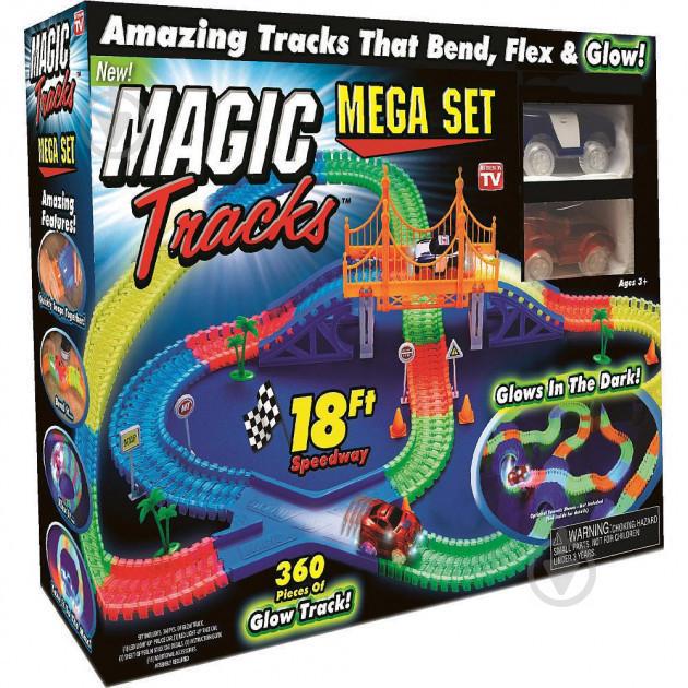 Набір автотрек Magic Tracks 360 деталей та дві машинки (258585)
