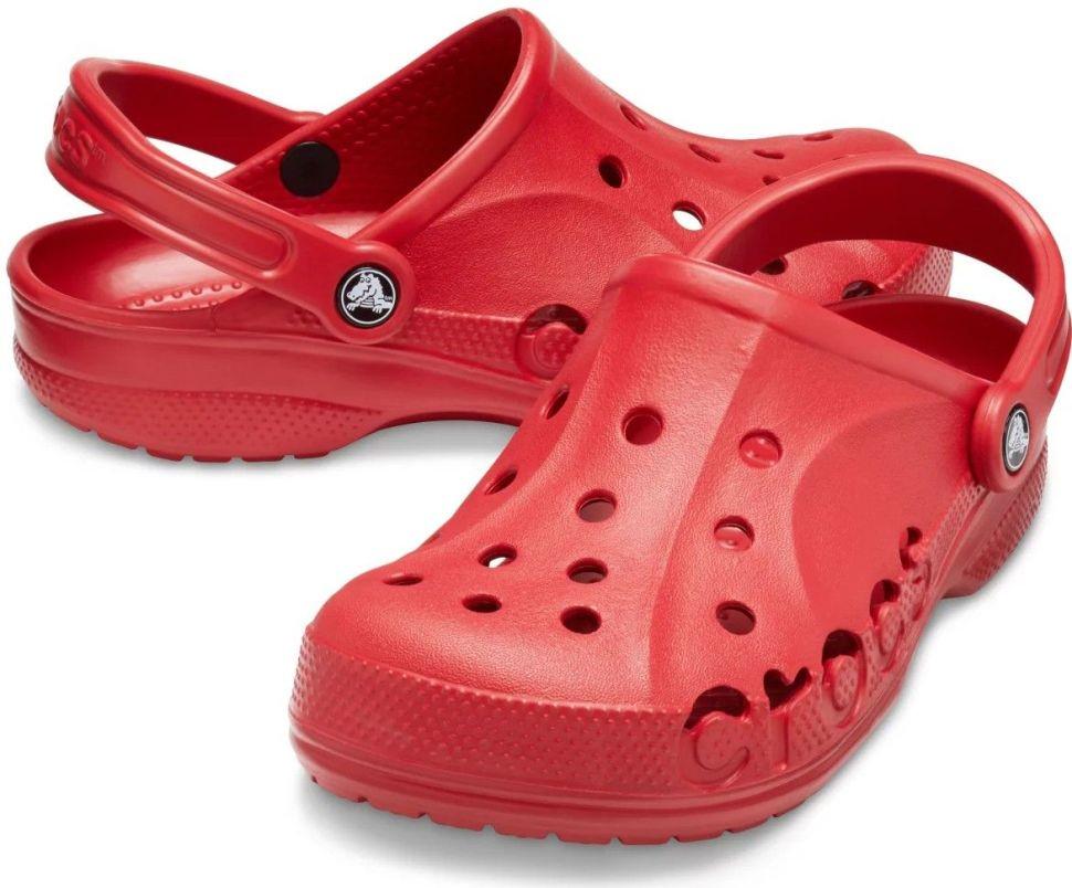 Крокси чоловічі Crocs Baya Clog р. 48/49 Червоний (23274)