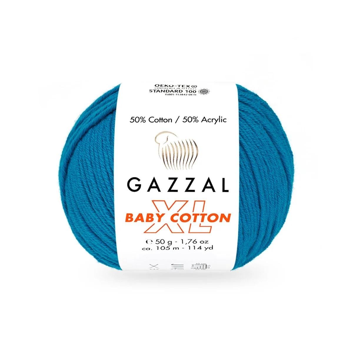 Пряжа Gazzal BabyCotton XL 3428