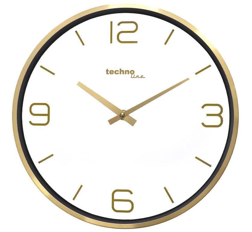 Годинник настінний Technoline WT7280 Gold (DAS302335)