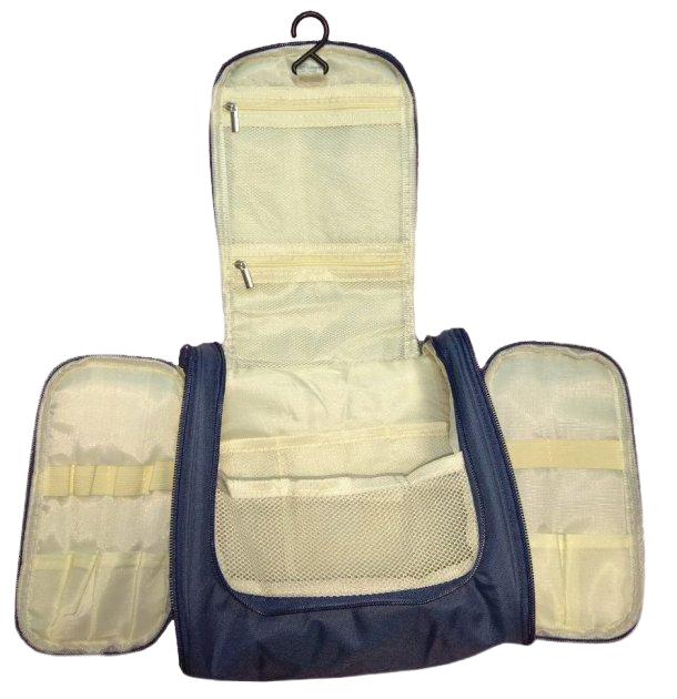 Органайзер дорожній підвісний розкладний Синій - фото 1 Органайзер дорожній підвісний розкладний Синій - фото 1