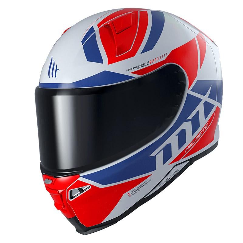 Мотошлем MT HELMETS Revenge 2 Scalpel M Red (15742)