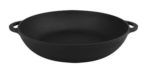 Жарівня чавунна з двома литими ручками Ситон 28х6 см (3425)