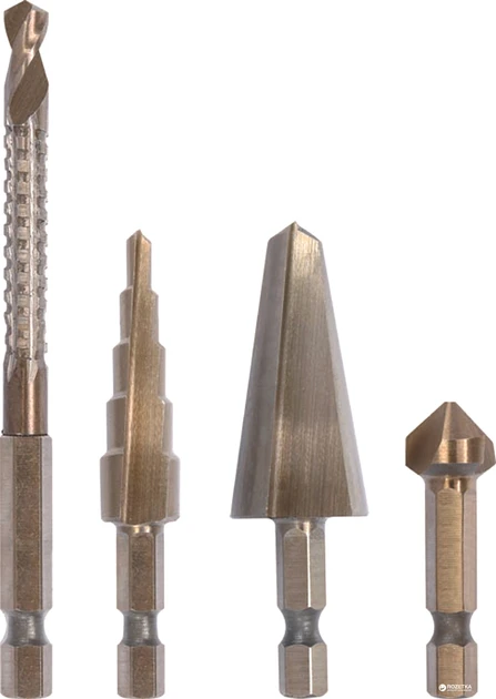 Набор сверл для металла HSS LEX LXMDB4E 4 шт.