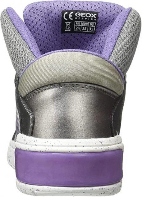 Кросівки демісезонні Geox XLED з підсвічуванням р. EUR 40 Silver/Lilac (7412555) - фото 6 Кросівки демісезонні Geox XLED з підсвічуванням р. EUR 40 Silver/Lilac (7412555) - фото 6