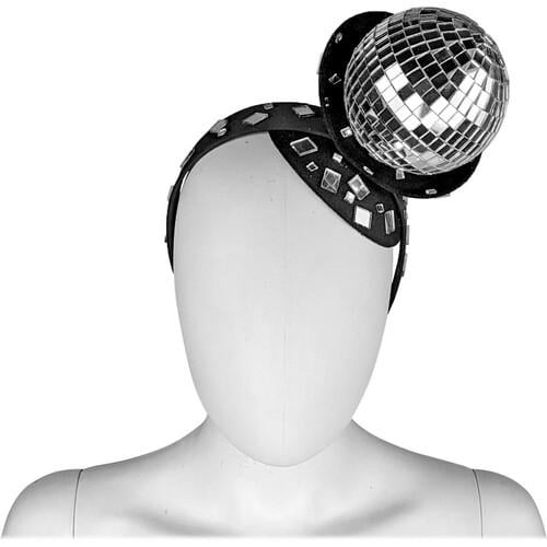Обруч Disco Party SETA Decor 21-618BLK-SL