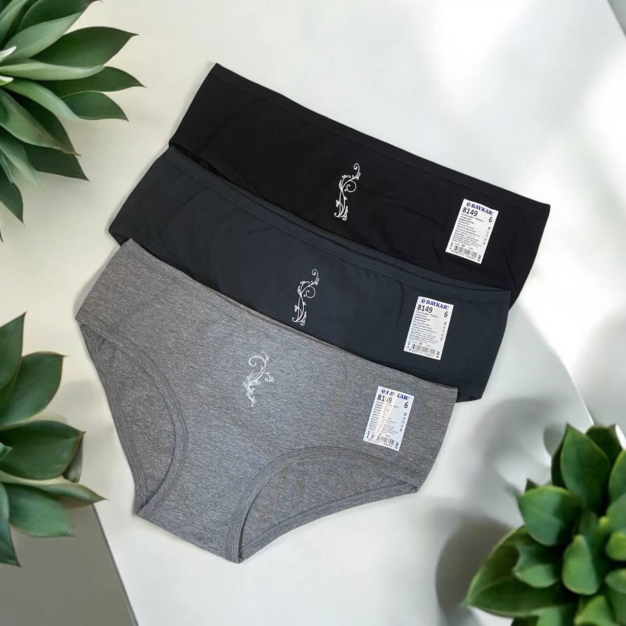 Трусы женские BAYKAR Микс 2XL 50-52 3 шт. (8149)