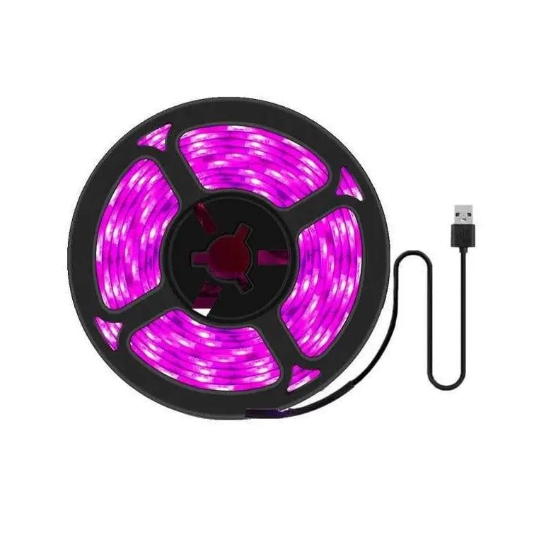 Светодиодная фитолента для растений GreenHouse 5V USB 0,5 м (00226)